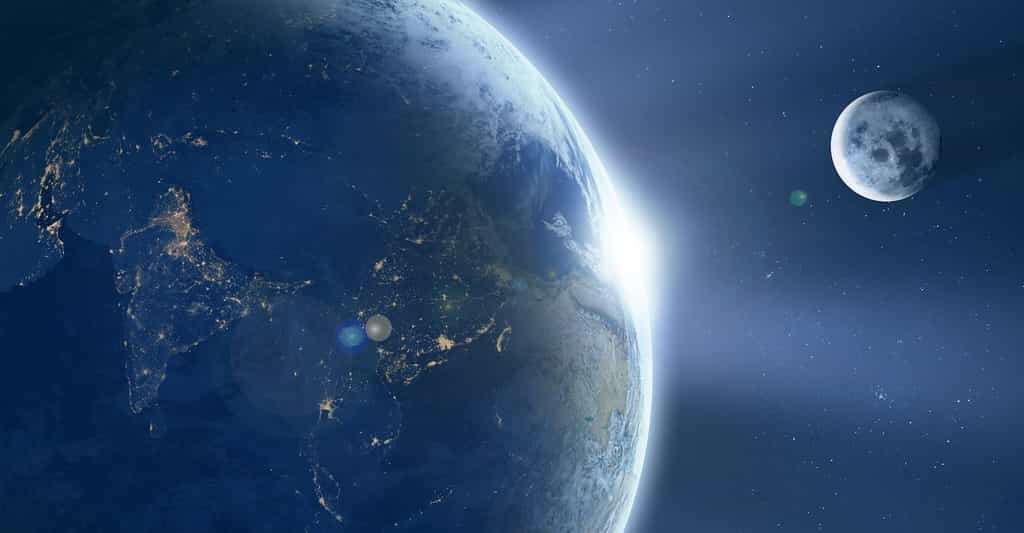 Le Lidar, même s’il n’était pas nécessairement baptisé ainsi à l’époque, a permis de mesurer précisément la distance Terre-Lune. © Comfreak, Pixabay, CCO Creative Commons