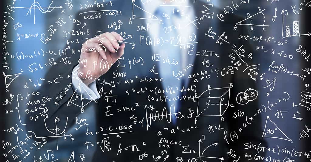 Malgré ce que l’on pourrait naturellement penser, les physiciens seraient presque aussi allergiques aux mathématiques que le commun des mortels ! © ImageFlow, Shutterstock