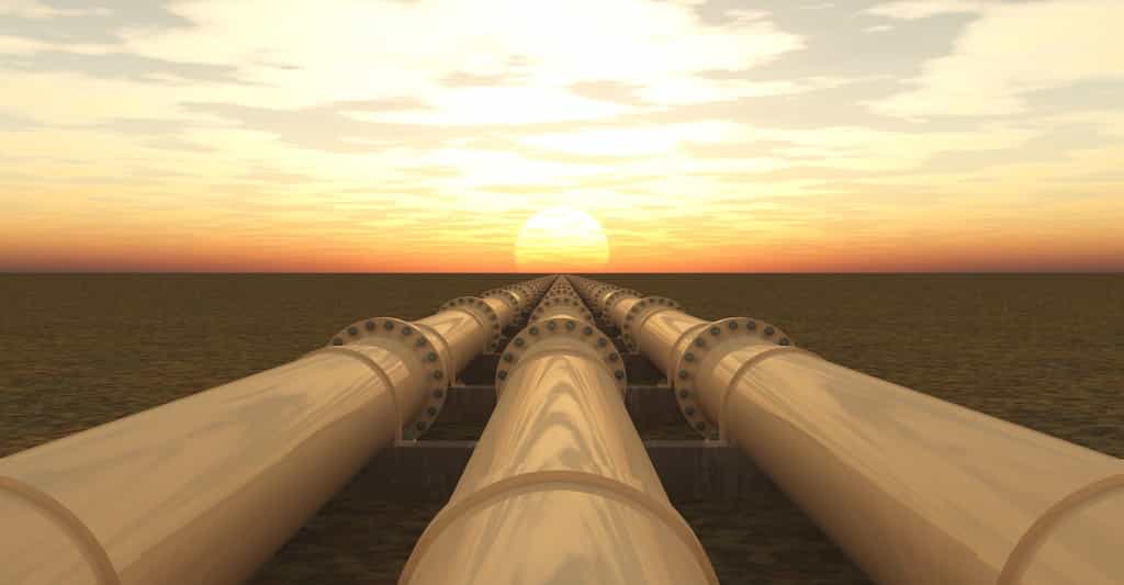 C’est dans des réseaux d’oléoducs que le pétrole, brut ou raffiné, est transporté à travers le monde. © bht2000, Fotolia