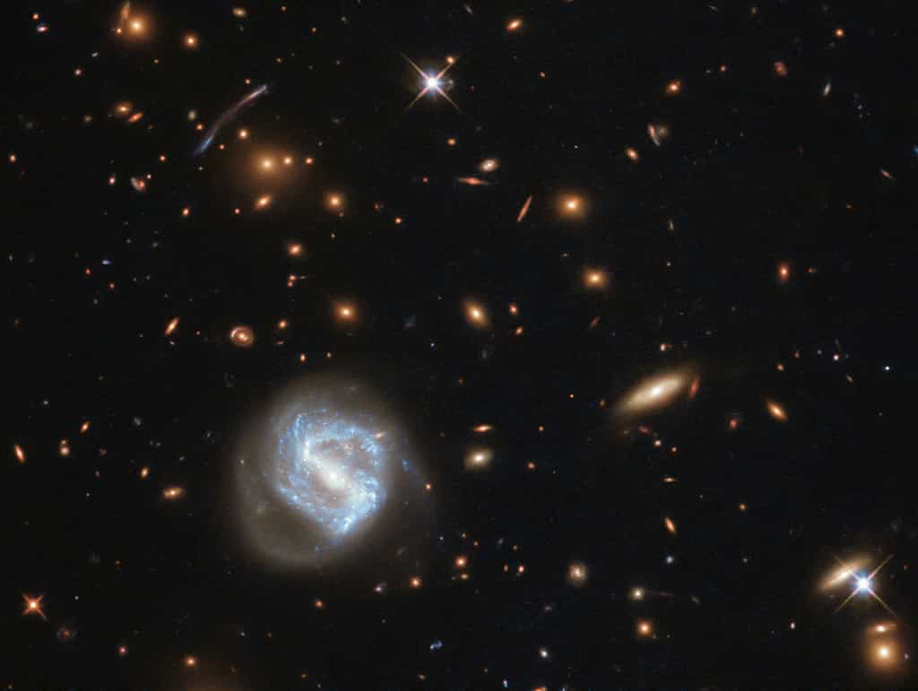 Le cluster galactique Cornucopia. © Nasa, Seti