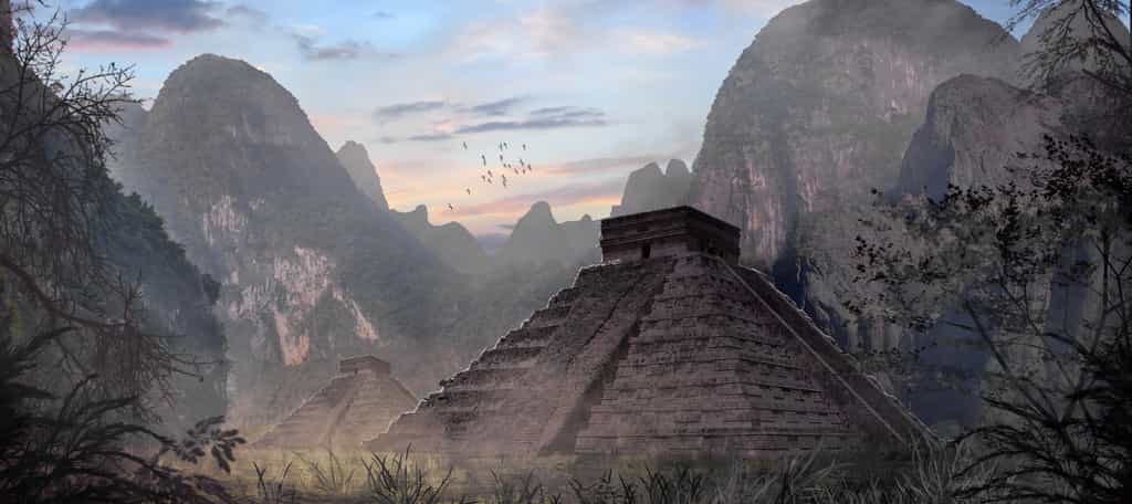 Les Mayas ont construit de nombreuses pyramides monumentales et ont utilisé des matériaux volcaniques. © Microstocker, Adobe Stock