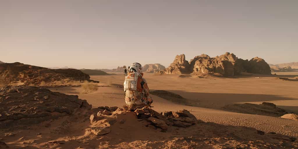 Seul sur Mars offre un aperçu des défis qui attendent les futurs colons martiens. S’ils veulent rester sur le long terme sur la Planète rouge, ils devront cultiver leur propre nourriture. © Twentieth Century Fox, 2015