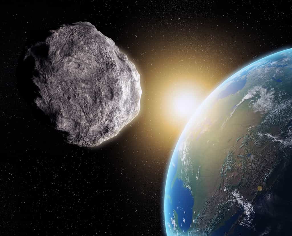 Durant quelques années et pour certains, plusieurs siècles, des astéroïdes qui croisent l’orbite de la Terre viennent lui tenir compagnie. Ce sont des quasi-satellites. © Mopic, shutterstock.com