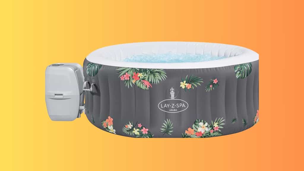 Le spa gonflable Bestway Lay-Z Aruba Airjet est la bonne affaire sur Amazon pour l'été © Amazon