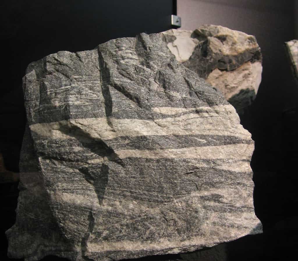 Les migmatites, des roches métamorphiques. © Pelex, Wikimedia Commons, CC by-sa 4.0