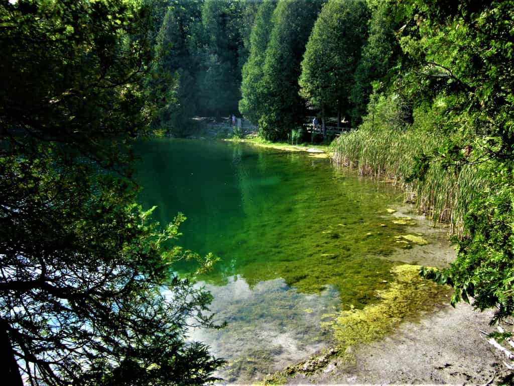 Le lac Crawford au Canada a été choisi comme site de référence pour la caractérisation de l'Anthropocène. © Mhsheikholeslami, Wikimedia Commons, CC by-sa 4.0