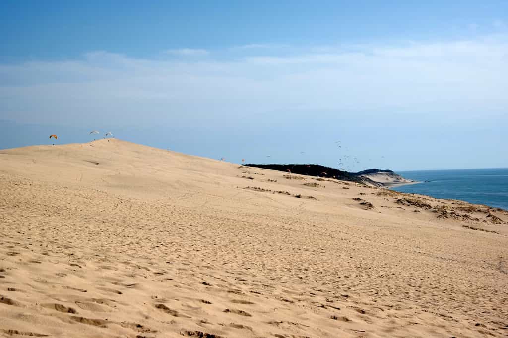 La dune du Pilat, plus haute dune d'Europe. © Parrad.adrien, Wikimedia Commons, CC by-sa 4.0