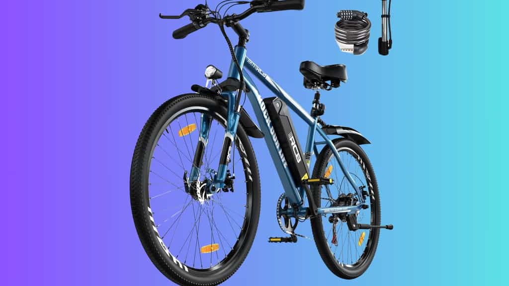 Soldes d'été : le vélo à assistance électrique RCB RK15 fait l'objet d'une belle promotion  © Amazon