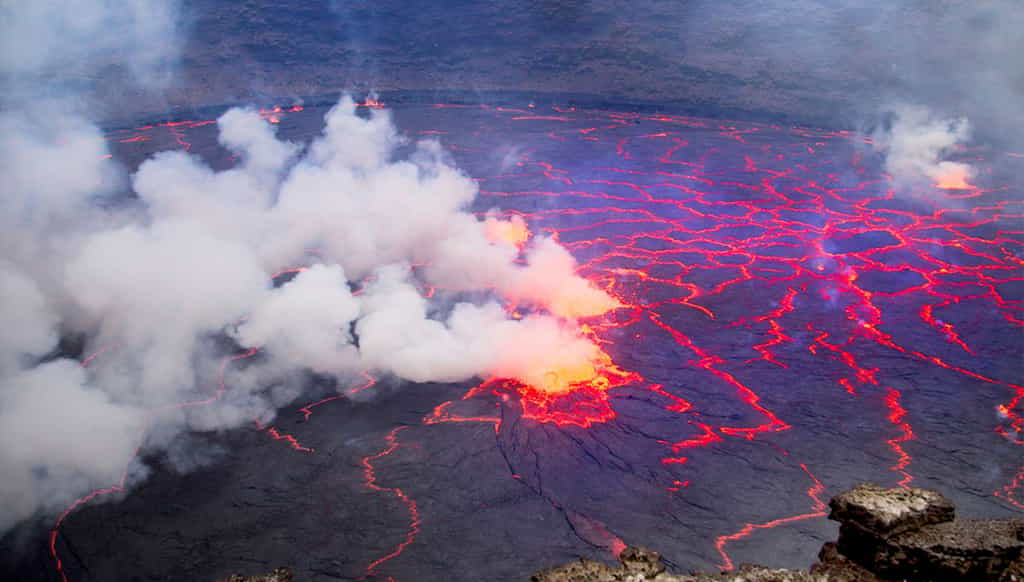 Nyiragongo : voyage au cœur du volcan par Olivier Grunewald