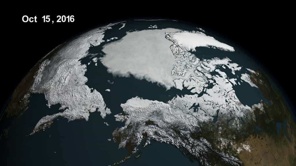 La banquise hivernale arctique de 2017 était la plus petite jamais observée