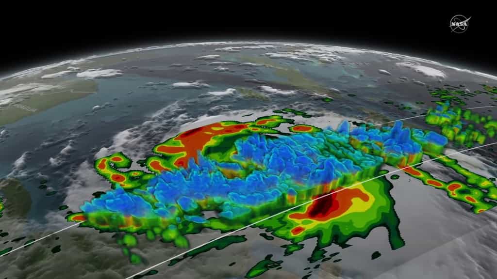 L’ouragan Matthew analysé en 3D par un satellite de la Nasa