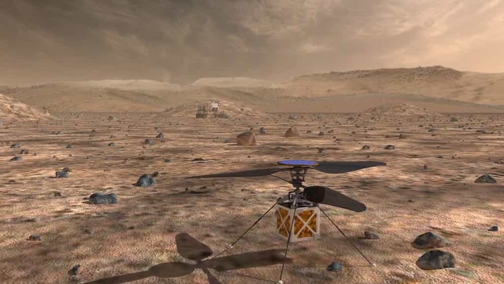 Des drones martiens pour assister les rovers de la Nasa