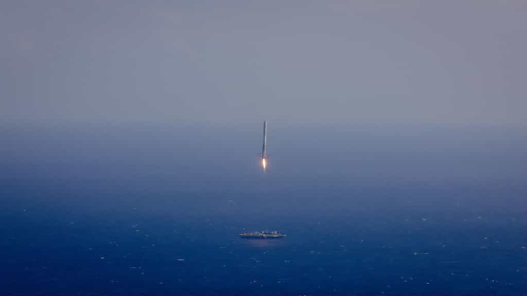 Crash : SpaceX manque de peu le second atterrissage du Falcon 9