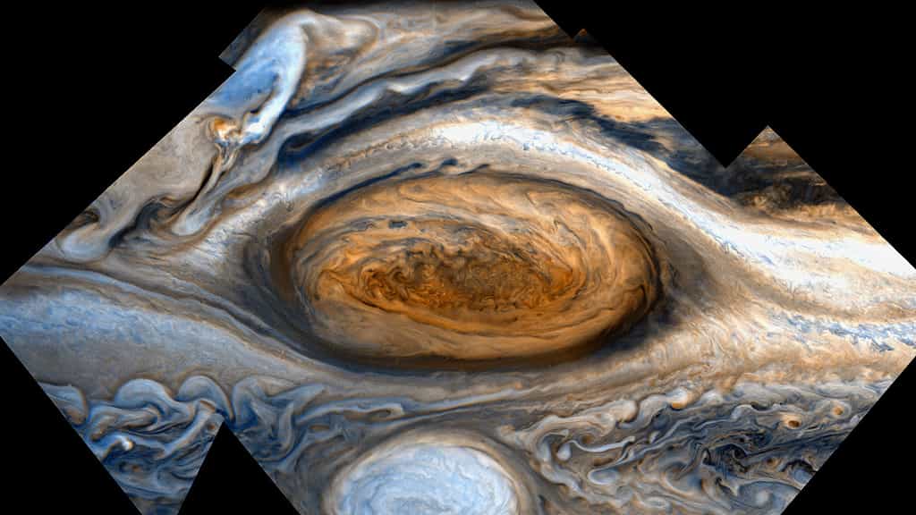 Jupiter : de saisissantes images de la Grande tache rouge