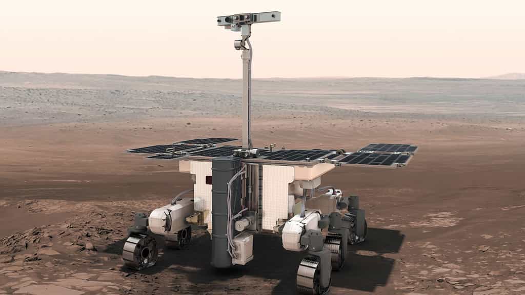 Le robot ExoMars prépare son atterrissage sur la Planète rouge