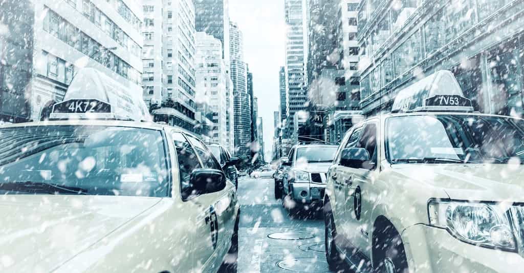 Le terme de vortex polaire a été médiatisé pendant la vague de froid qui a touché l’Amérique du Nord durant l'hiver 2013-2014. © Nick_H, Pixabay, CC0 Creative Commons