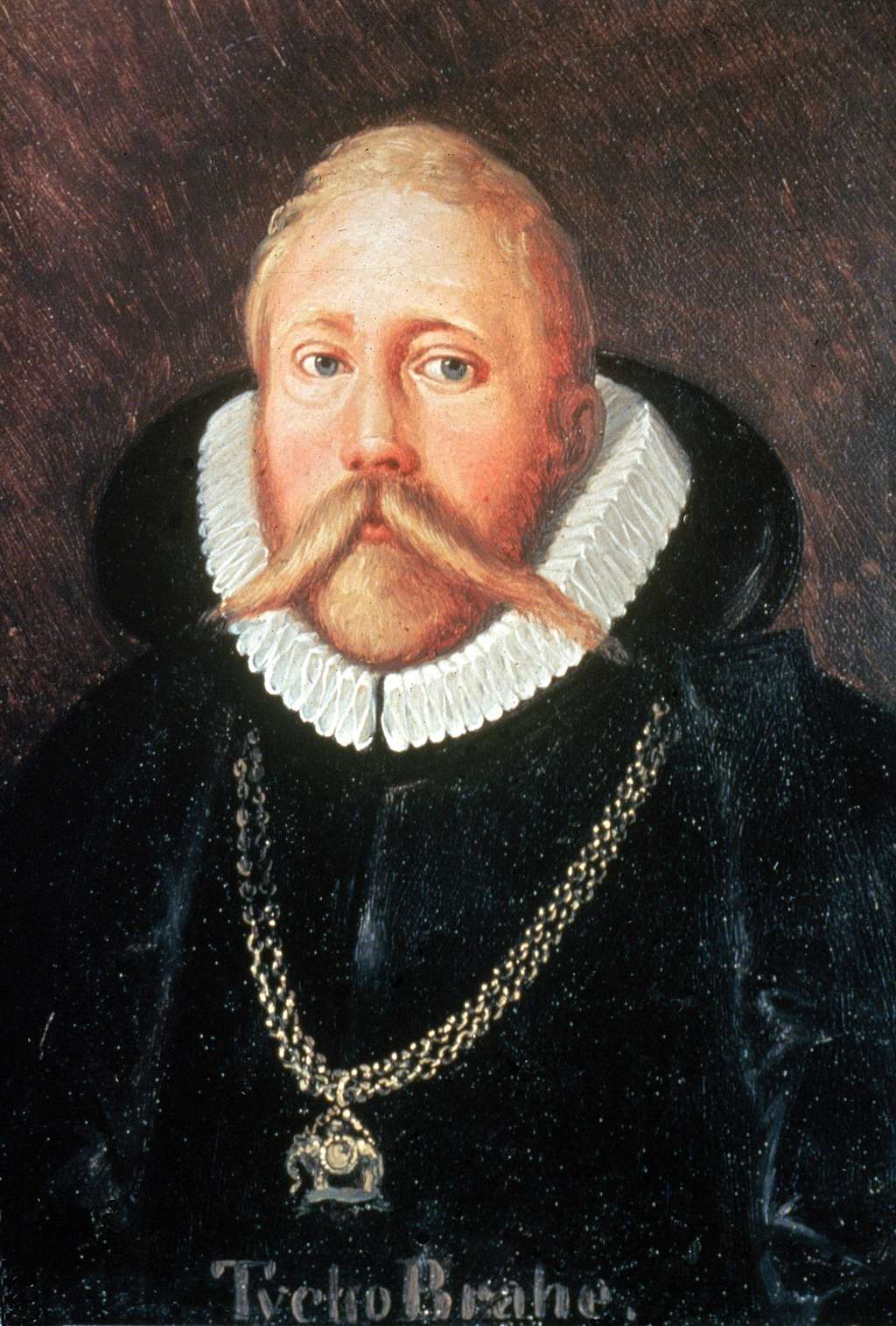 Ce tableau en couleur de Tycho Brahe révèle que son nez était peint de la couleur de la chair. © <em>Wikimedia Commons</em>, CC by-sa 4.0, Domaine public