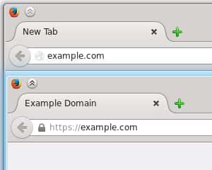 Un petit cadenas et une adresse qui débute par « https » sont les signes d'une navigation sécurisé. © Mozilla
