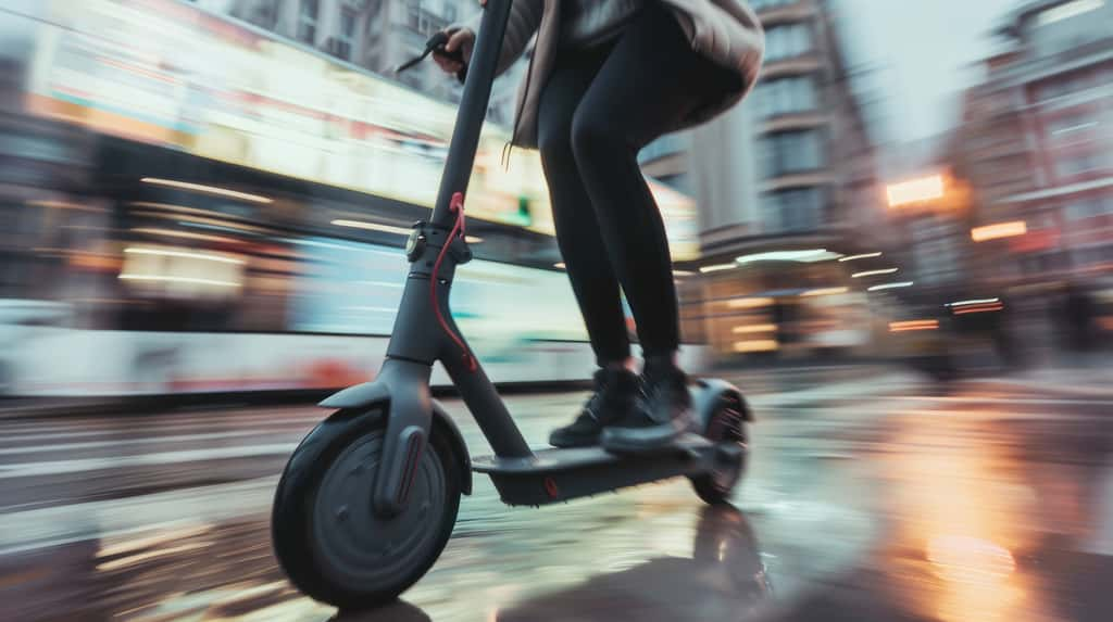 Cette trottinette électrique RCB offre une expérience de conduite agréable et pratique pour tous © Nijat, Adobe Stock