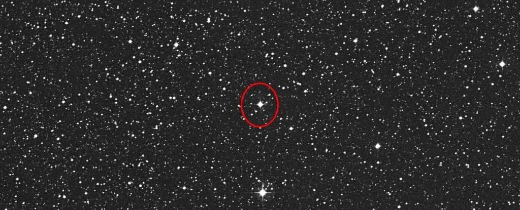 La nova RS Ophiuchi en août 2021. © ESO, <em>Digitized Sky Survey</em> 