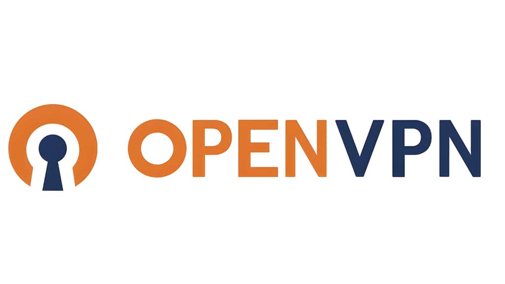 Le logo OpenVPN, application logicielle open source. © ™/®OpenVPN Inc., <em>Wikimedia Commons,</em> domaine public