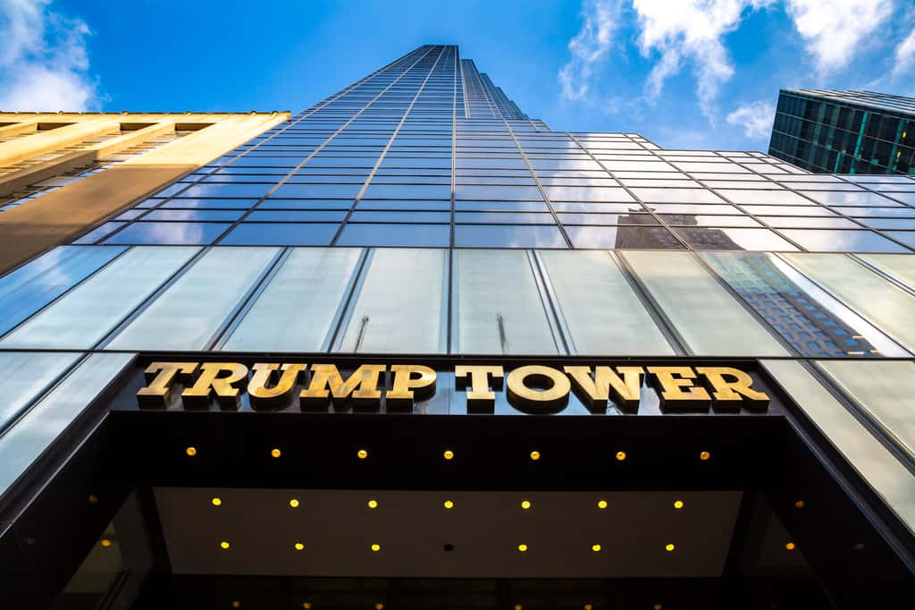 La <em>Trump Tower</em> new-yorkaise, symbole du succès de Donald Trump. © Sergii Figurnyi, Adobe Stock 