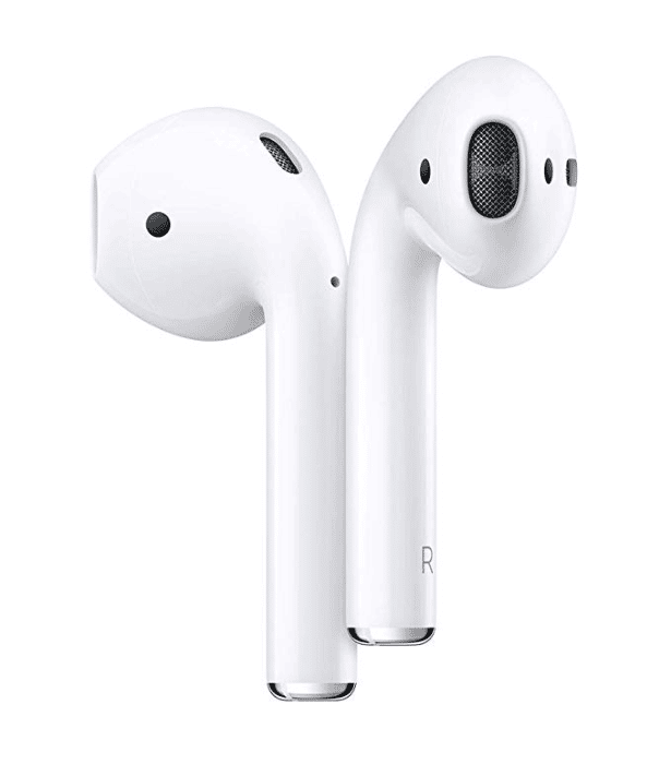 N'offrant certes pas de système de réduction de bruit, les AirPods disposent cependant d'une plus longue autonomie que la version Pro. © Apple Store