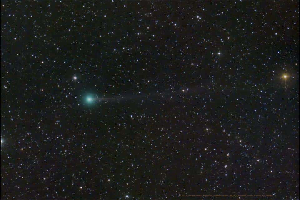 La comète Nishimura, photographiée depuis la Californie. © Nasa, Dan Bartlett 