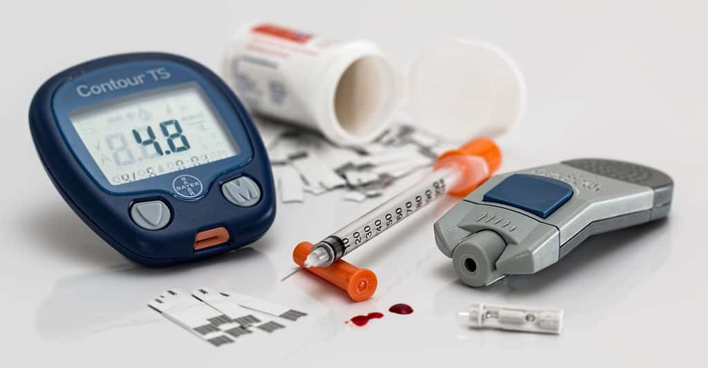 Selon l’Organisation mondiale de la santé, le nombre de personnes atteintes de diabète a quadruplé au cours des 40 dernières années. Le diabète de type 2 représente la majorité des cas. © stevepb, Pixabay, CC0 Creative Commons