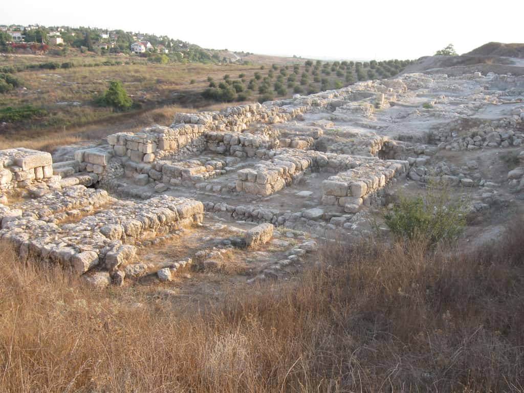 Le site archéologique de Gezer est l'un des plus importants d'Israël. La cité était autrefois l'une des plus puissantes du Levant. © Ori, Wikimedia Commons