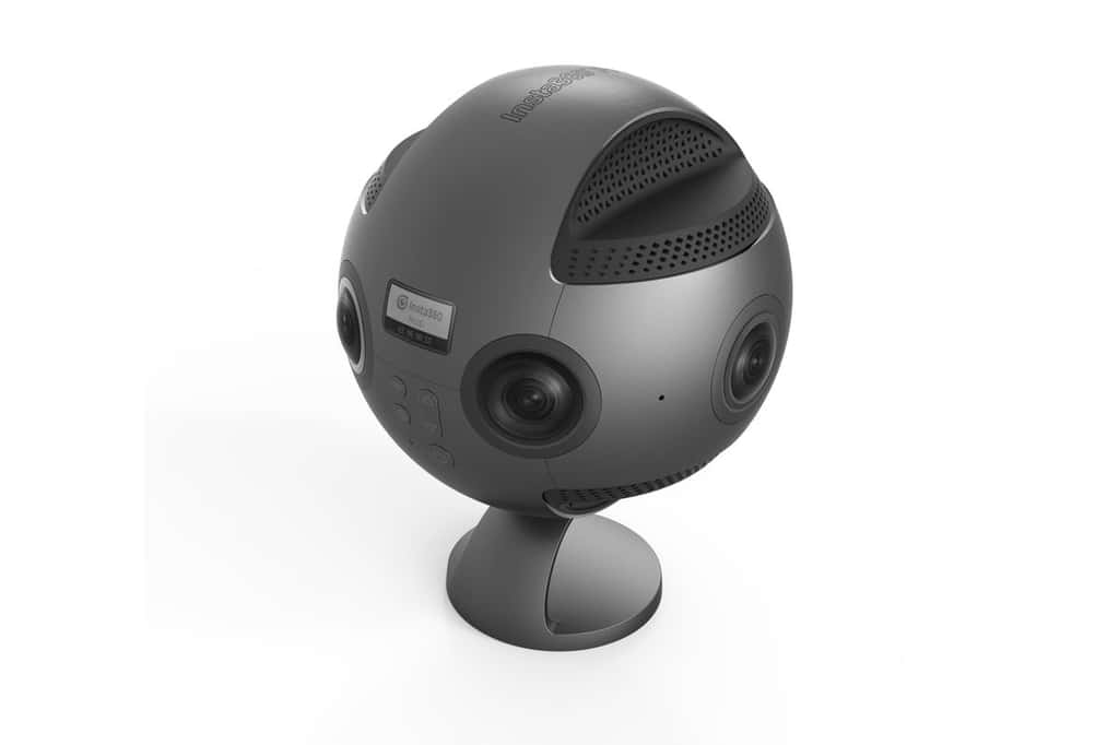 La caméra professionnelle Insta360 VR Pro, fabriquée par la start-up chinoise du même nom, s'était fait remarquée au CES 2017, à Las Vegas. © DR