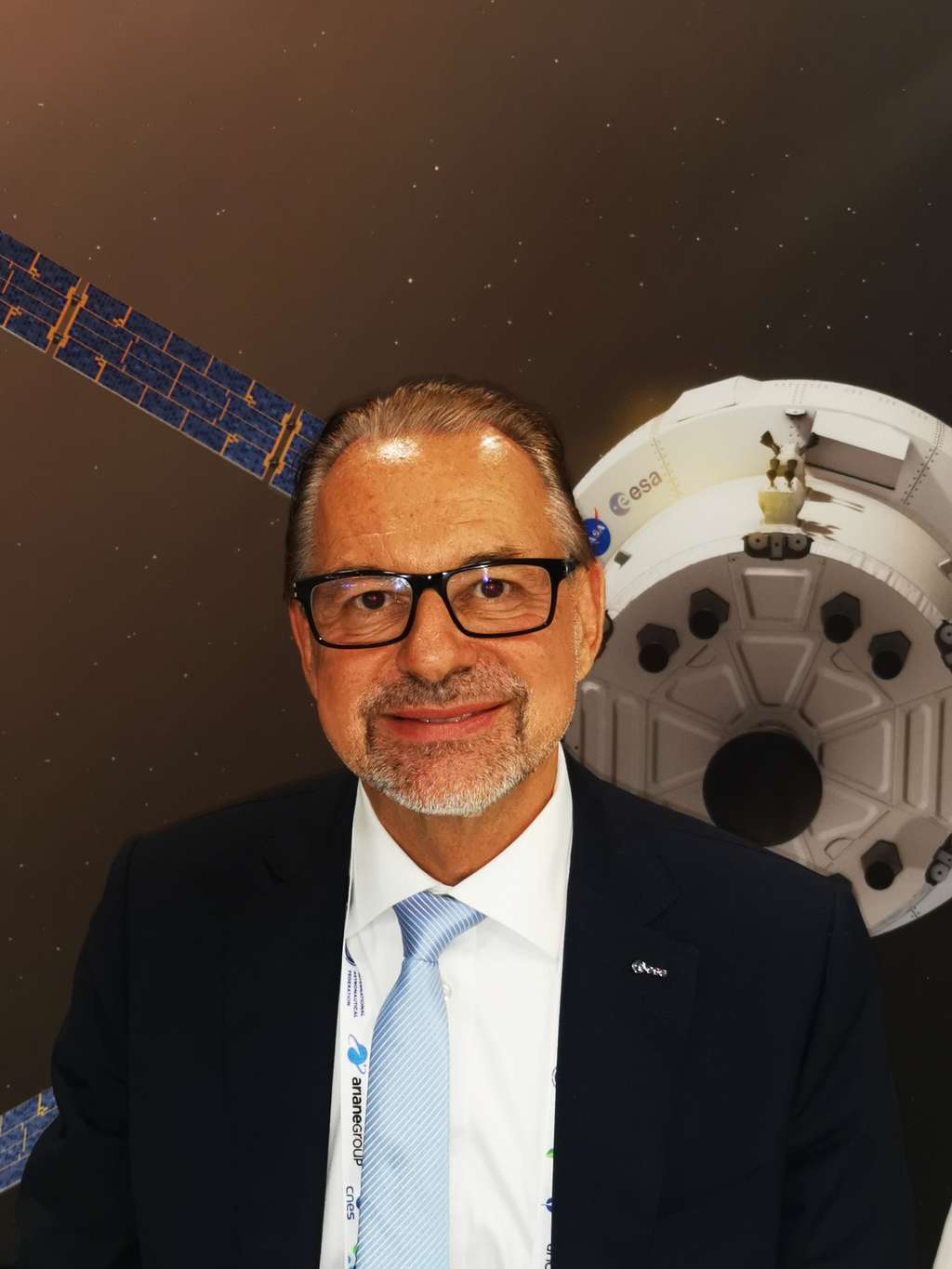 Josef Aschbacher est directeur général de l'Agence spatiale européenne (<em>European Space Agency —</em> ESA) depuis mars 2021. © Daniel Chrétien, Futura Sciences