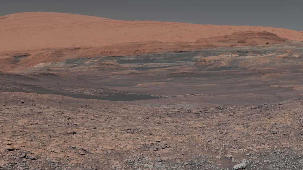  Le retour sur Terre d’échantillons martiens permettra pour la première fois d’étudier directement le sol martien dans les laboratoires terrestres. © Nasa, JPL-Caltech, MSSS