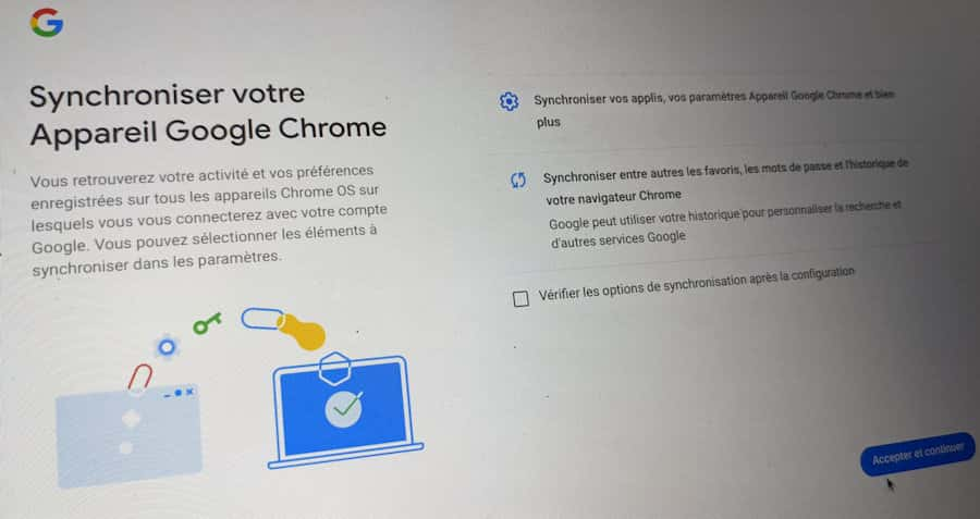 Pour retrouver ses données d'un ordinateur à un autre, et même d'un ordinateur à son smartphone, il faut activer la synchronisation. © Futura