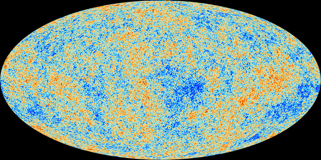 La carte des fluctuations du rayonnement fossile déduite des observations de Planck. © ESA