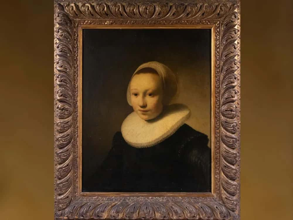 « <em>Portrait of a Girl</em> » présente des similarités flagrantes avec d’autres tableaux de Rembrandt. Il reste toutefois à l’expertiser. © <em>Thomaston Place Auction Galleries</em>