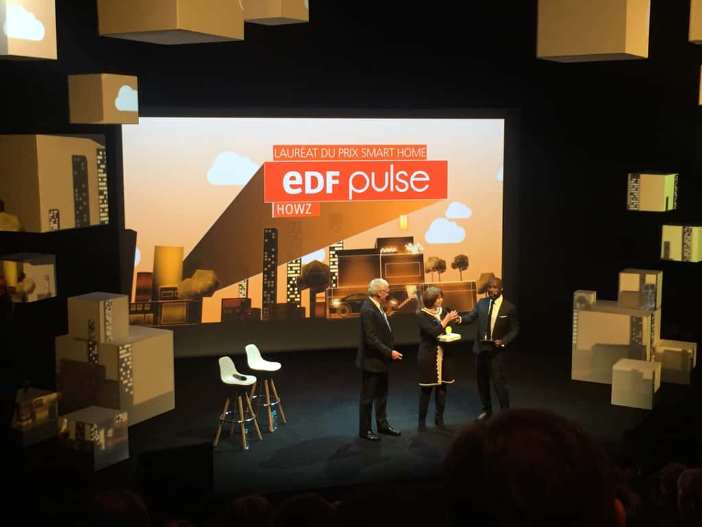 Howz a remporté le prix EDF Pulse. Cet outil permet de rester en contact avec une personne âgée seule chez elle, ce qui facilite le maintien à domicile. © EDF Pulse