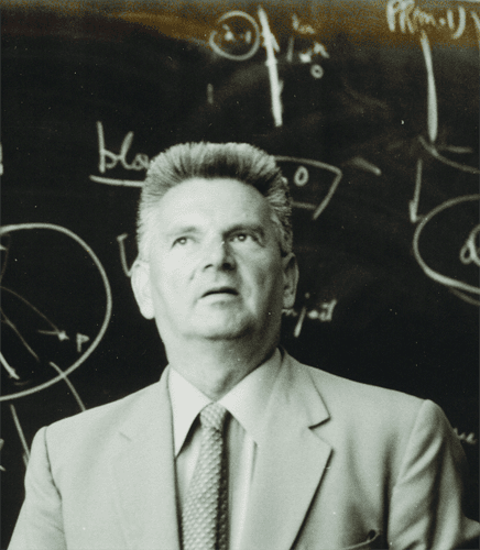 Le mathématicien René Thom (1923-2002) a reçu la médaille Fields en 1958 pour ses travaux sur la topologie différentielle. Il est devenu célèbre en présentant la théorie des catastrophes, dont lui et ses collègues ont proposé diverses applications dans plusieurs champs scientifiques, allant de la physique à la linguistique en passant par la biologie. Cette théorie était selon René Thom une clé importante pour comprendre la morphogenèse dans la nature, et pas seulement dans le domaine de la biologie théorique. Il a proposé une relecture de l’œuvre d’Aristote dans le cadre des concepts issus de la topologie. © Peter van Emde Boas