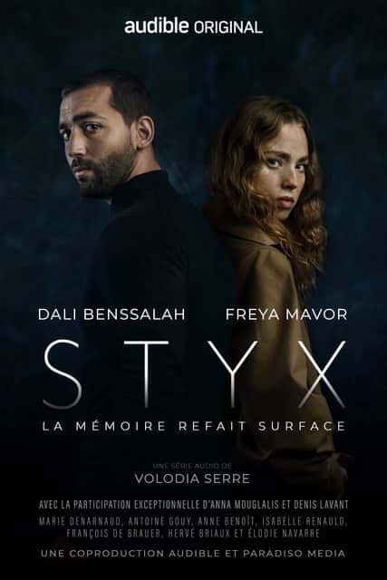 <em>STYX</em> est une série Audible Original écrite et réalisée par Volodia Serre, en co-production avec Paradiso Media et en partenariat avec l'Opéra national de Paris. © Audible