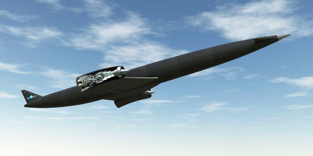 Le projet d'avion spatial Skylon propulsé par un moteur hypersonique Sabre. © ESA, Reaction Engines