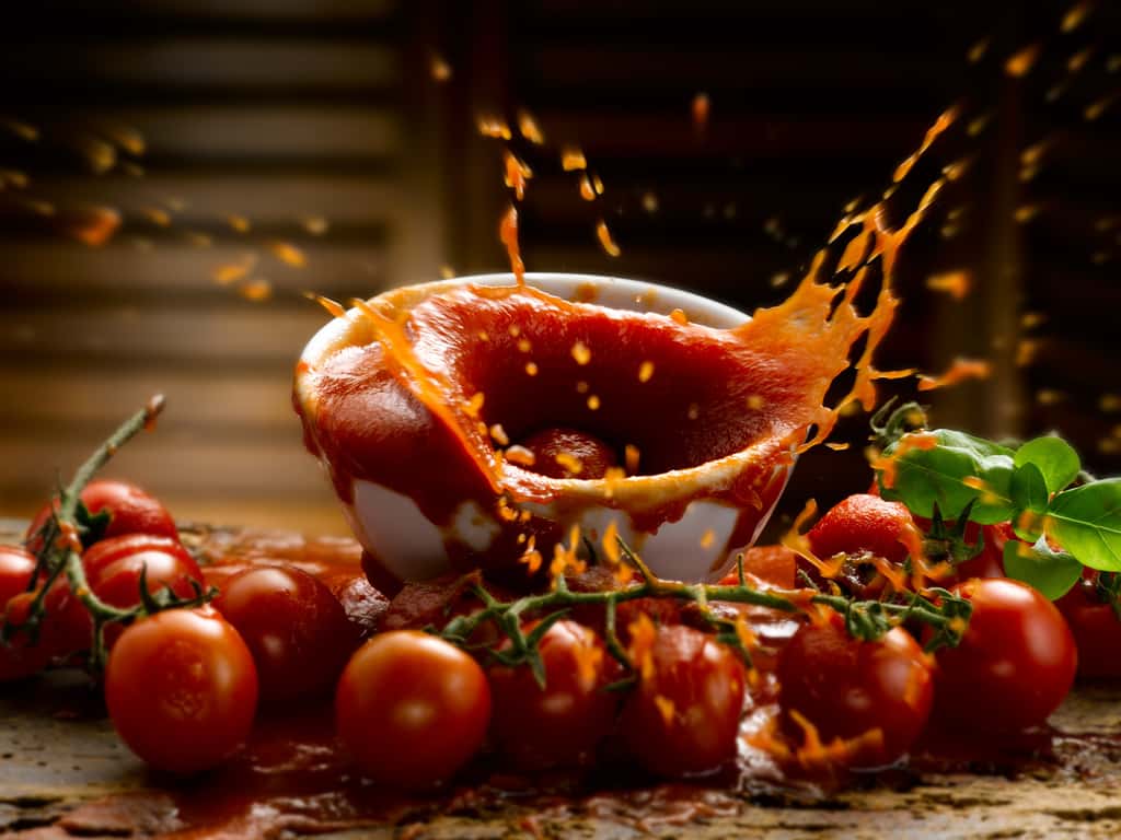 Des projections assurées avec la sauce tomate ! © EcoPim-studio, Fotolia