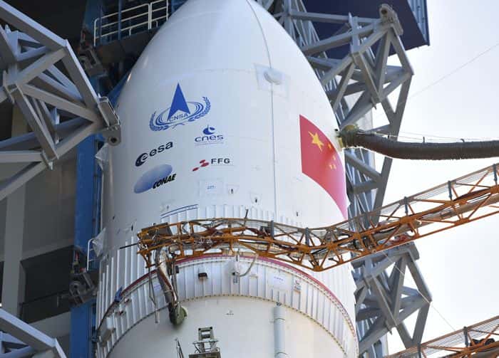L'ESA, le Cnes, et les agences spatiales argentine (Conae) et autrichienne (FFG) ont apporté leur soutien au lancement de la mission Tianwen-1. © CNSA