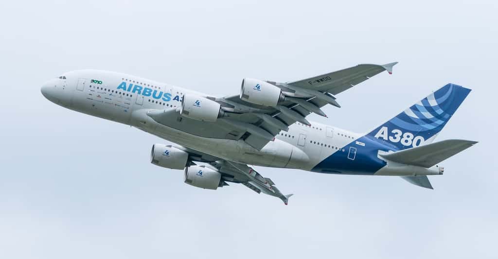 Les avions les plus récents, comme l’A380, peuvent voler jusqu’à 43.000 pieds d’altitude. © Eisenmenger, Pixabay, CC0 <em>Creative Commons</em>