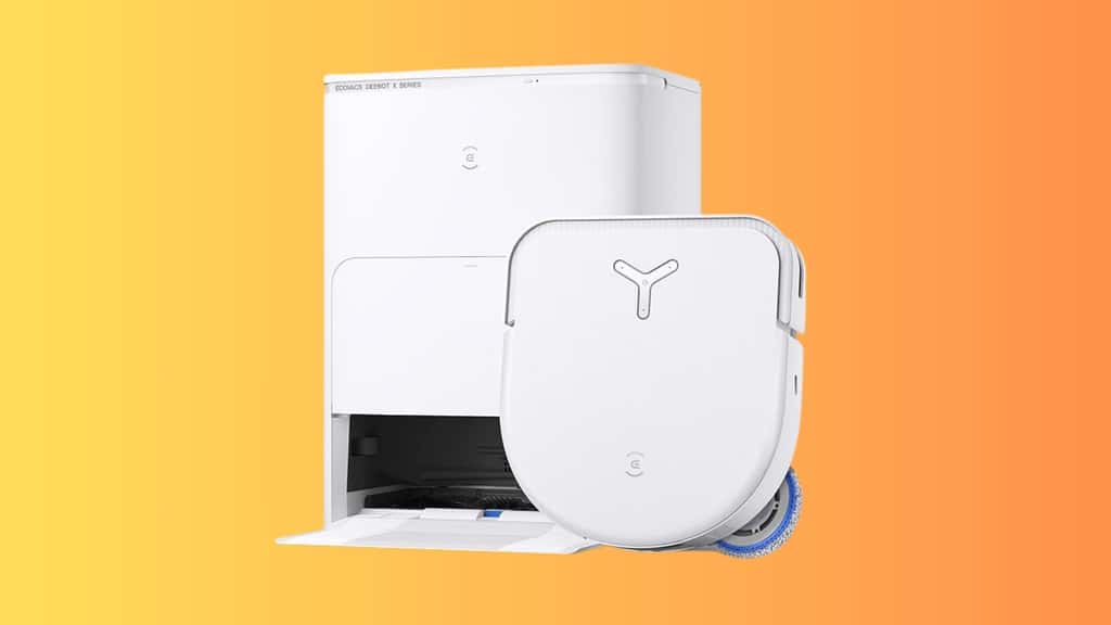 Amazon : réduction de 400 € sur l'aspirateur robot laveur Ecovacs Deebot X5 Omni © Amazon