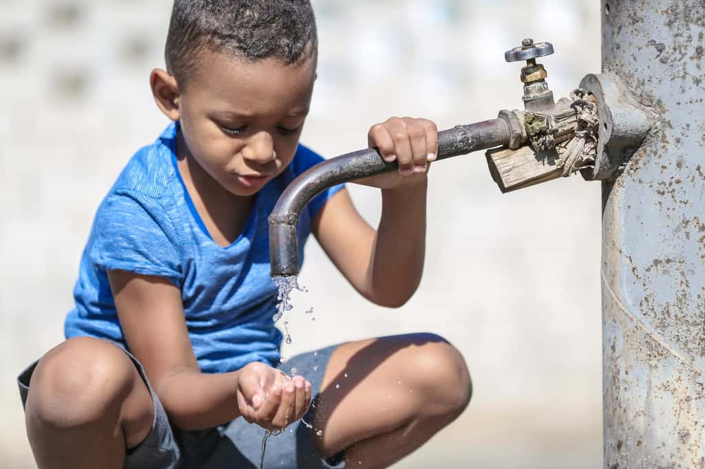  Le choléra est une maladie diarrhéique épidémique due à l'ingestion d'eau ou d'aliments contaminés par le bacille <em>Vibrio cholerae. </em>Cette maladie sévit encore dans certaines régions du monde et, provoque chaque année, quelque 95 000. © Africa Studio, Adobe Stock