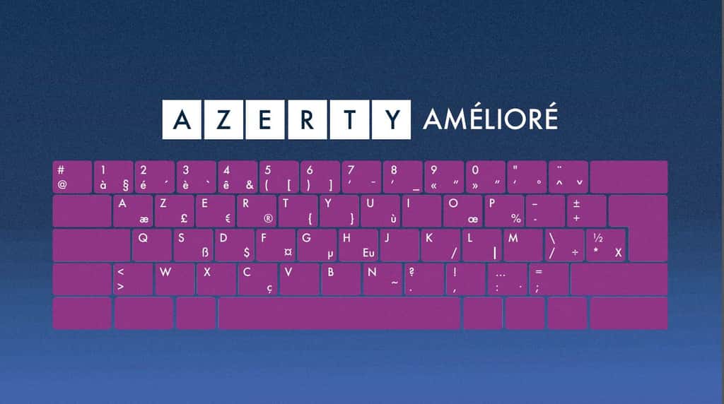 Pas de grands changements sur ce clavier puisque toutes les lettres de l'alphabet sont comme sur un clavier classique. © Afnor