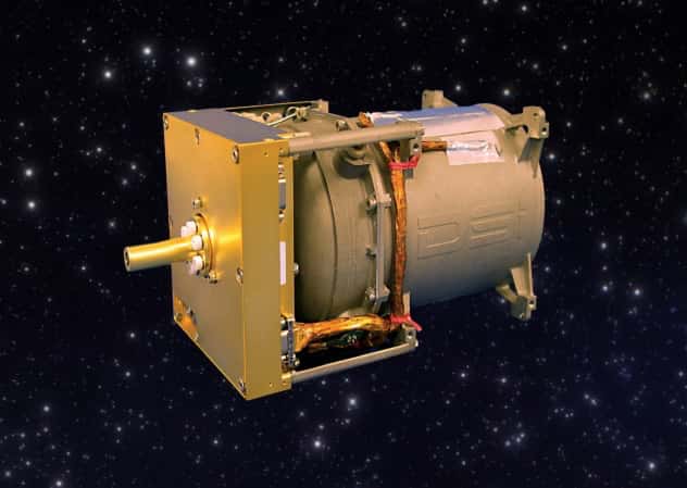 Le système de propulsion Comet dont la principale qualité est d'être de conception simple, ce qui le rend bien adapté aux satellites de très petites tailles (cubesat, nanosat...). © Deep Space Industries