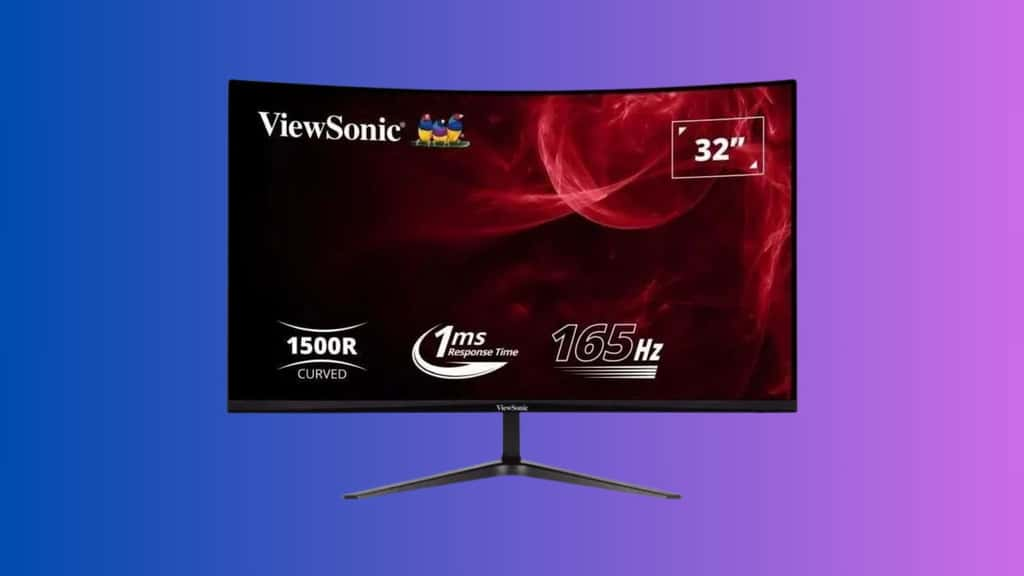 Cdiscount : l'écran PC gamer incurvé ViewSonic VX3218 est à petit prix pour le Black November © Cdiscount