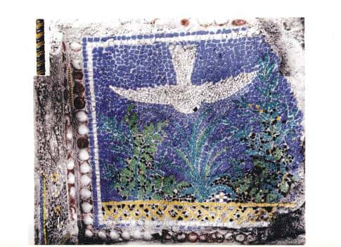La mosaïque découverte par R. T. Guenther à Pausilypon. © R. T. Guenther
