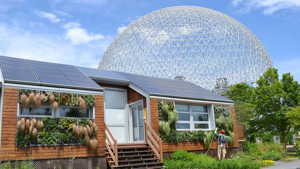 Maison solaire écologique sur l’île de Sainte-Hélène